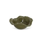 Bowl em Melamina com Borda em Relevo P Verde – BTC