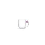 Canecas em Vidro Borossilicato Esfera Rosa Conjunto 4 unid– BTC