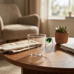 Canecas em Vidro Borossilicato Esfera Verde Conjunto 4 unid – BTC