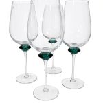 Taça Diamond para vinho em cristal - verde urbano - BTC