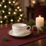 Xícara de Chá com Pires Soldadinhos Natal - Alleanza