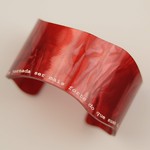 Bracelete Lygia Vermelho Perolado G