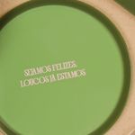 Porta Copos Verde + Colher Menu