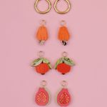 Kit de Argolas Frutas Lovers