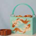 Bolsa Alexandra Ocre Perolado