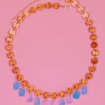 Choker Karina Ocre Perolado