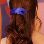 Presilha Nise Azul Cobalto