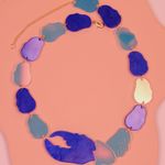 Colar Nise Azul Cobalto