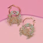 Argola Nise Jade Perolado