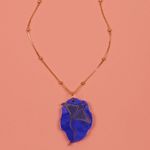 Pingente Creuza Azul Índigo