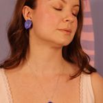 Pingente Creuza Azul Índigo