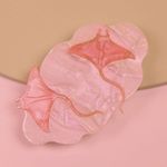 Presilha Creuza Rosa Claro Perolado