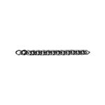 Corrente Groumet Elo Duplo Grafite 9 mm