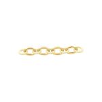 Corrente Mista Ouro com Branco  21 mm