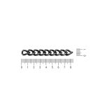Corrente Groumet Grafite 11 mm
