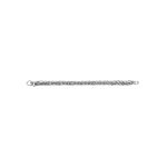 Corrente Groumet Elo Duplo Níquel 3 mm