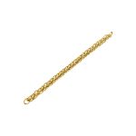 Corrente Groumet Elo Duplo Ouro 3 mm