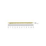 Corrente Groumet Elo Duplo Ouro 3 mm