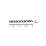 Corrente Groumet Grafite 9 mm