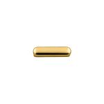 Passador Liso Ouro 4 mm