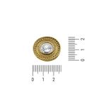 Passador Redondo Ouro 26 mm