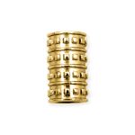 Passador Tubo Ouro 8 mm