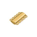 Fechamento Retangular Ouro 18 mm