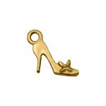 Pingente Sapatinho Ouro 12 mm
