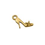 Pingente Sapatinho Ouro 12 mm