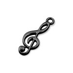Pingente Musical Grafite 13 mm
