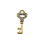 Pingente Chave Ouro 6 mm