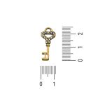Pingente Chave Ouro 6 mm