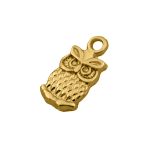 Pingente Coruja Ouro 7 mm