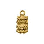 Pingente Coruja Ouro 7 mm