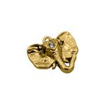 Pingente Elefante Ouro 18 mm