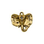 Pingente Elefante Ouro 18 mm