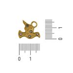 Pingente Pomba da Paz Ouro 13 mm