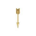 Pingente Flecha Ouro 11 mm