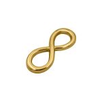 Pingente Infinito Ouro 12 mm