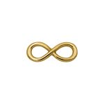 Pingente Infinito Ouro 12 mm
