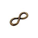 Pingente Infinito Ouro V 12 mm