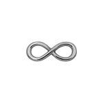 Pingente Infinito Níquel 12 mm