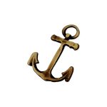 Pingente Âncora  Ouro V  17 mm