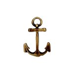 Pingente Âncora  Ouro V  17 mm
