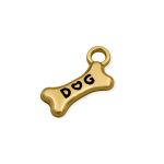 Pingente Dog Ouro 7 mm