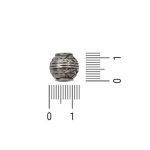 Passador Redondo Prata Velha 12 mm