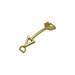 Bridão Flecha Ouro 13 mm - BI2018-24