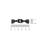 Bridão Nó Prata Velha 12 mm