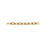 Corrente Estilo Cartier Ouro 14 mm