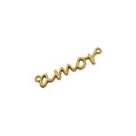 Pingente Amor Ouro 9 mm